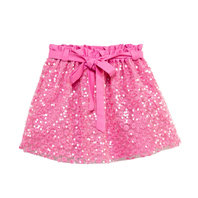 Pink Sequin Skirt