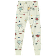 Natural Hearts + Masks Lines Slim Pants