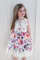 Multicolor Flowers Dress
