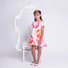 Printed Macro Pois Sateen Dress  Thumbnail