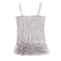 Silver Grey Frilly Top Thumbnail