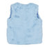 Little Girls Blue Faux Fur Vest Thumbnail