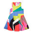 Graphic Print Flounce Dress Thumbnail
