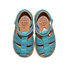 Boys leather sandals poppy pappy velcro Thumbnail