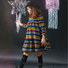 Dipa Striped Dress Thumbnail