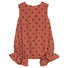 Rosalina Red Helix Woven Baby Jumpsuit Thumbnail
