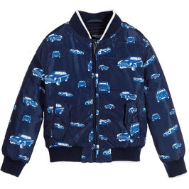 Toddler Boy Down Printed Jacket