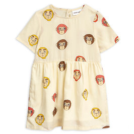 Monkey AOP Woven Dress